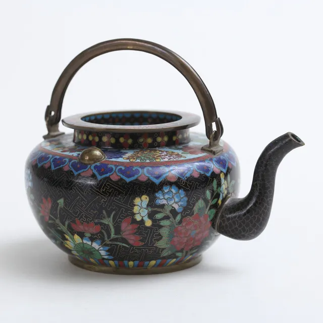 TEKANNA, cloisonné, Kina/Japan.