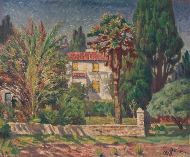 Diriks, Edvard — "Villa i Sydfrankrike" 1918