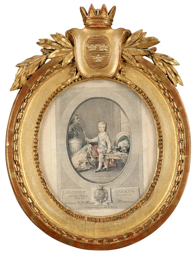 Johan Fredrik Martin, "Kronprins Gustaf Adolf" (1778-1837).