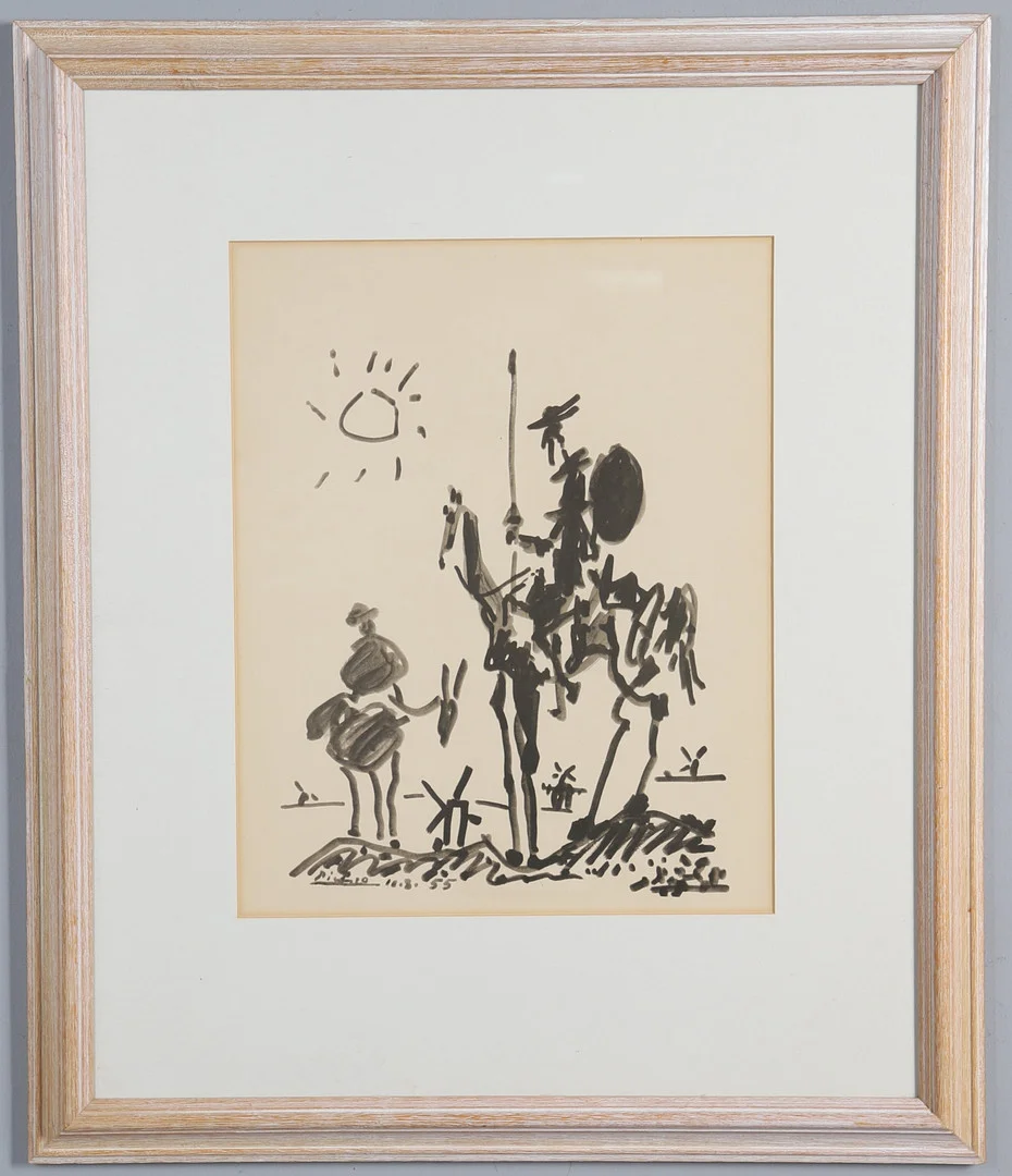 AFTER PABLO PICASSO (1881-1973). DON QUIXOTE. — Engravings & Prints — Lawrences Auctioneers