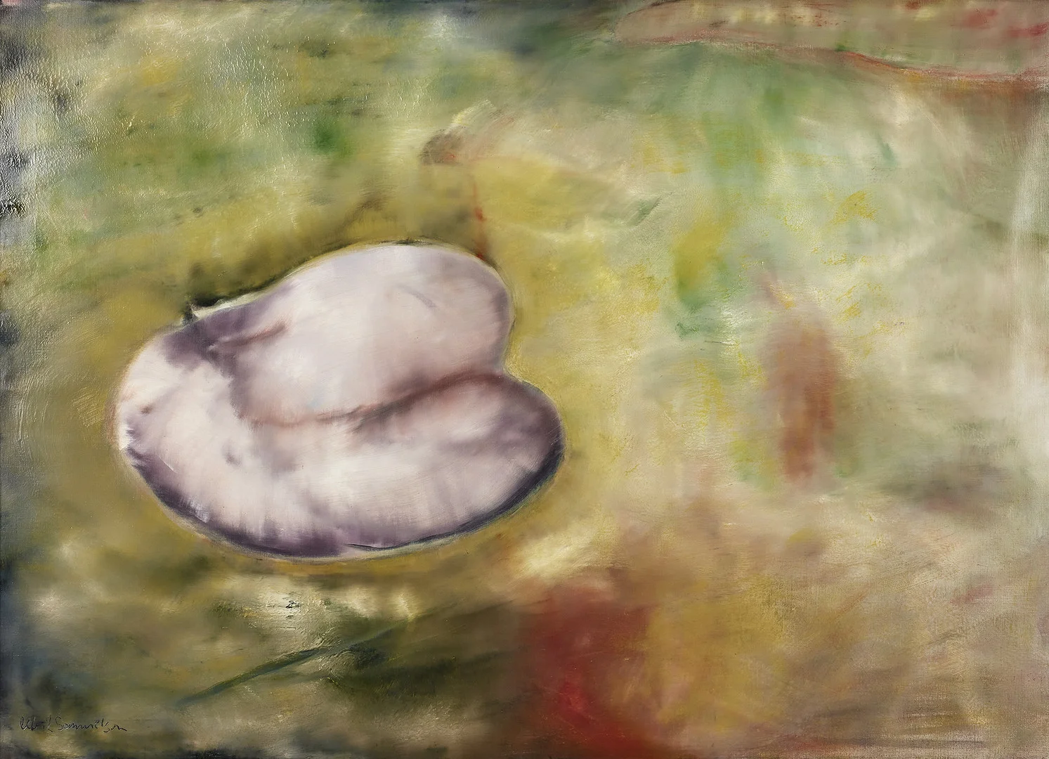 ULRIK SAMUELSON (FÖDD 1935). Komposition 13, olja på duk. — Paintings — Stockholms Auktionsverk Fine Art