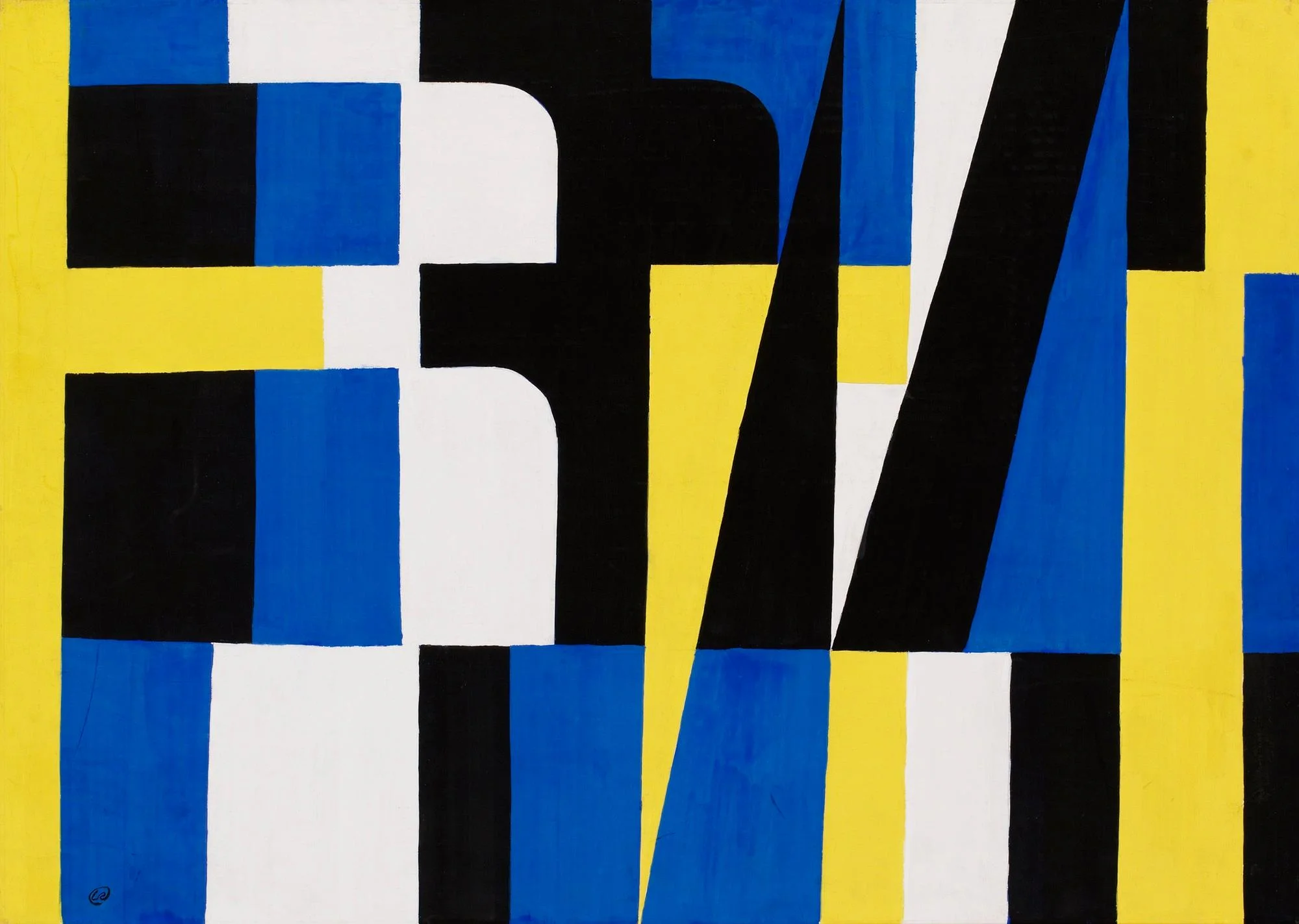 Lennart Rodhe, "Kontraster I". — Bukowskis