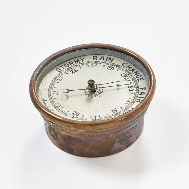ANEROIDBAROMETER, England, 1900-talets första hälft.