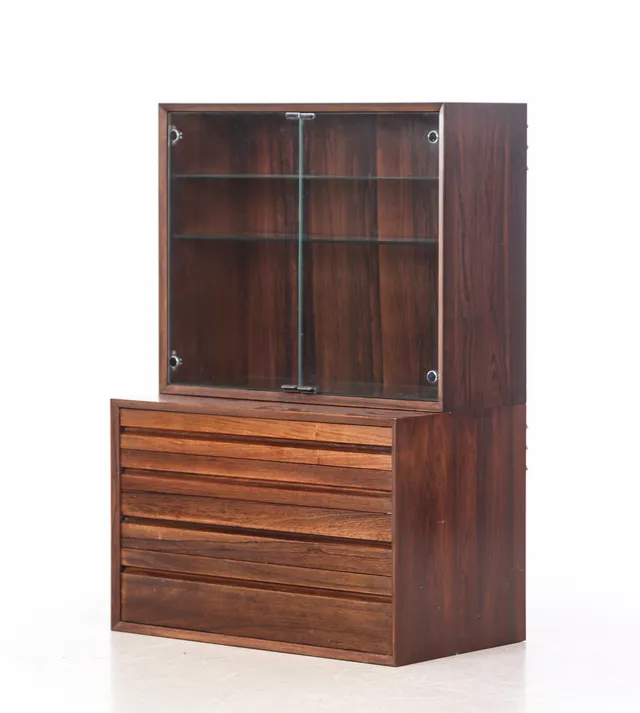 Poul Cadovius. Two rosewood modules (2)