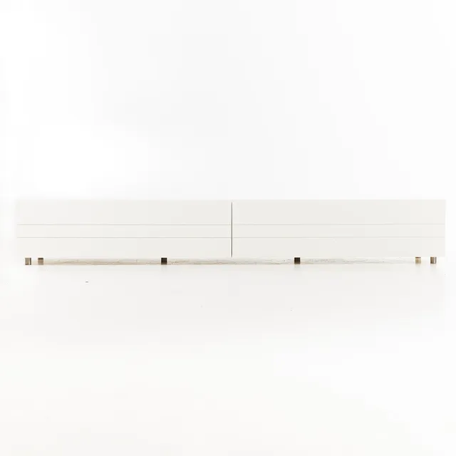 CLAESSON KOIVISTO RUNE. SIDEBOARD, "Rand", för Asplund, vitlackerat.