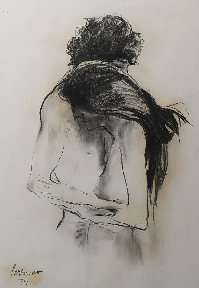 JOSEP MIQUEL SERRANO. Couple.