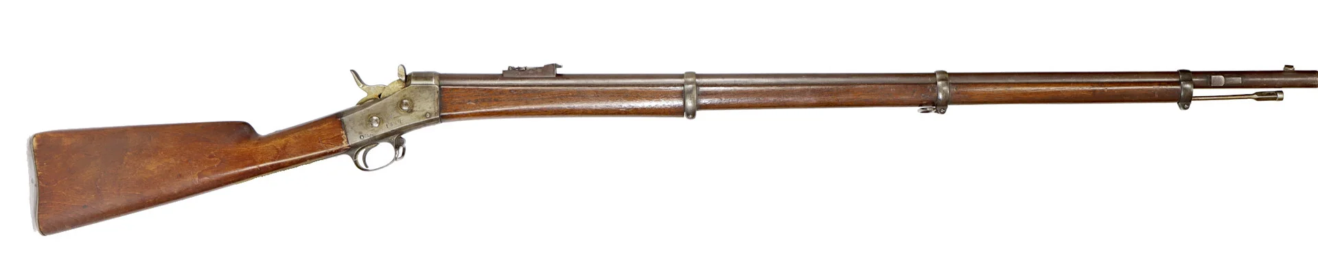 GEVÄR, fabrikat Carl Gustaf, modell 1867, kaliber 12,7x44RF (Rimfire), tillv.nr 1766. — Military weapons — Walter Borg