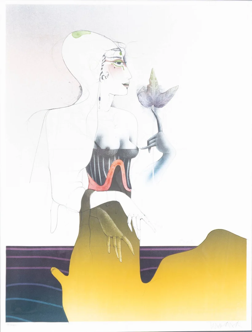 PAUL WUNDERLICH (1927-2010). Euphrosyne. — Engravings & Prints — Stockholms Auktionsverk Hamburg