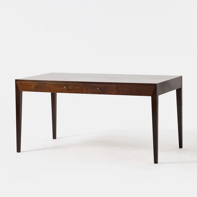 SEVERIN HANSEN (1901 - 1990). Skrivbord "Modell 36", för Haslev Møbelfabrik Denmark, 1950-tal.