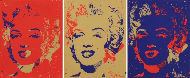 RICHARD RYAN (1974). "Identities Aquired", 3 st, signerade och numrerade 8/350, 11/350, 315/350, silkscreen.