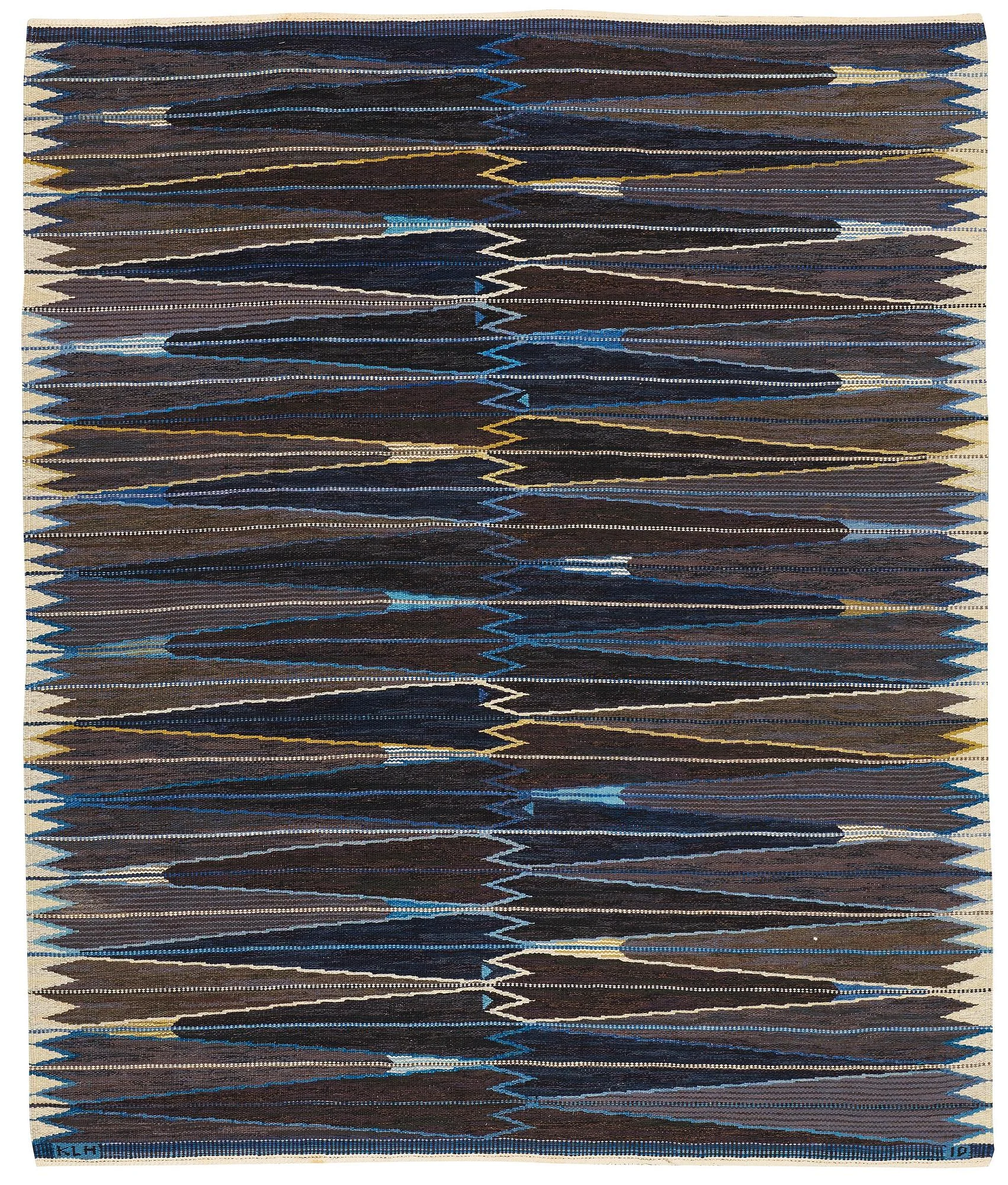 Ingrid Dessau, MATTA, rölakan, ca 255 x 213,5 cm, signerad KLH ID. — Bukowskis