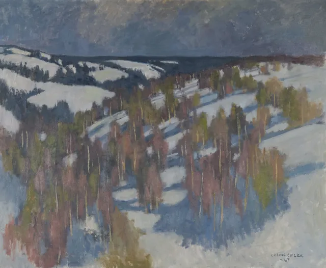 Enger, Erling — Vinterlandskap, 1967