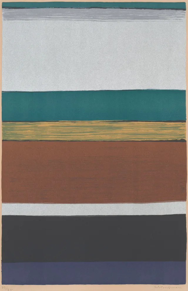 Bergman, Anna-Eva — "L12-1971 Multihorisont/Multihorizon" 1971