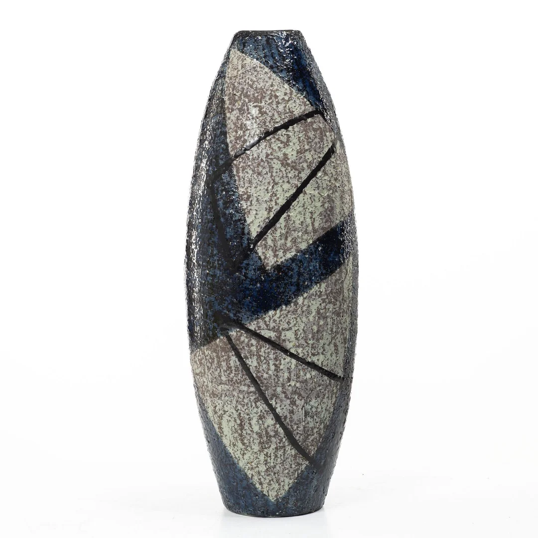 Ingrid Atterberg, Vas, stengods, modell 2316, Upsala Ekeby, 1950/1960-tal. — Design/Keramik — Bukowskis