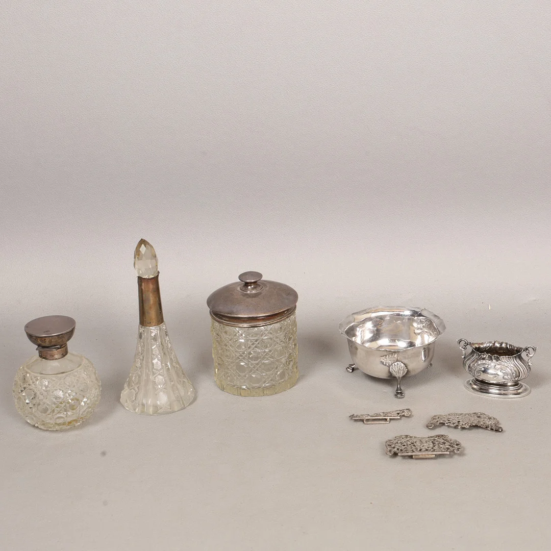 SILVER & WHITE METAL VARIOUS DATES & MAKERS (7). — Silver — Bishop & Miller