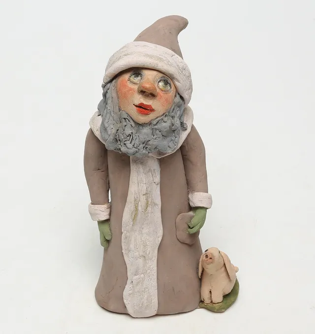 SONIA THURBORG. SKULPTUR, keramik, signerad.