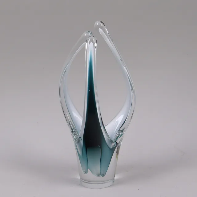 PAUL KEDELV. Flygsfors, vas i glas, 1900-talets mitt.