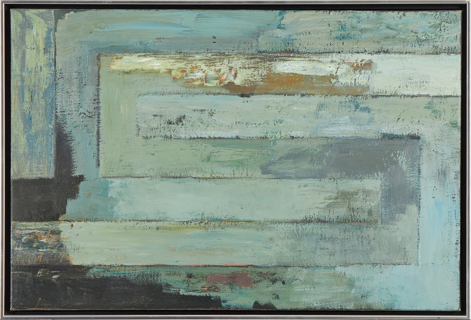 TOMMY HILDING (FÖDD 1954). "Tecken I", olja på duk. — Paintings — Stockholms Auktionsverk Magasin 5