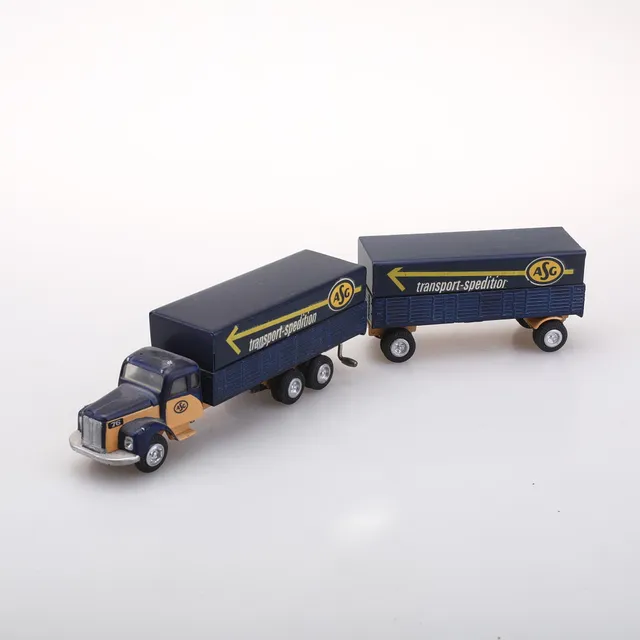 MODELLBIL TEKNO 451 och 452, ASG transport-spedition.
