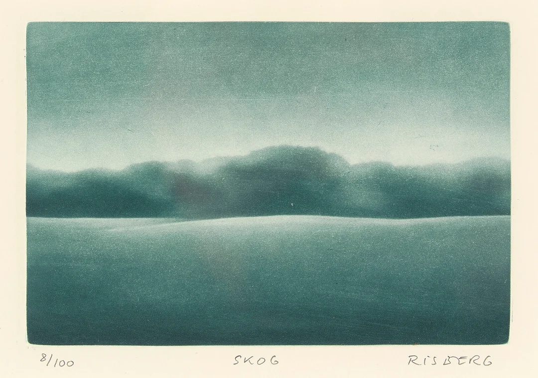 Risberg, Terje — "Skog" — Kunst/Grafikk — Blomqvist