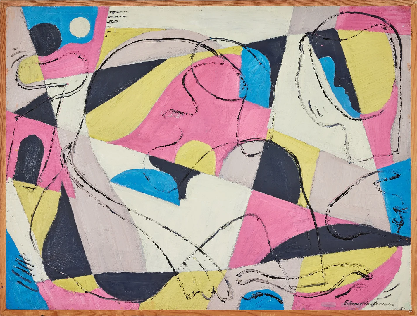 EDVARD ANDERSSON. "Seglats". — Paintings — Stockholms Auktionsverk Fine Art
