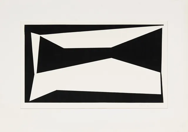 GERT MARCUS (1914-2008). Komposition, litografi.