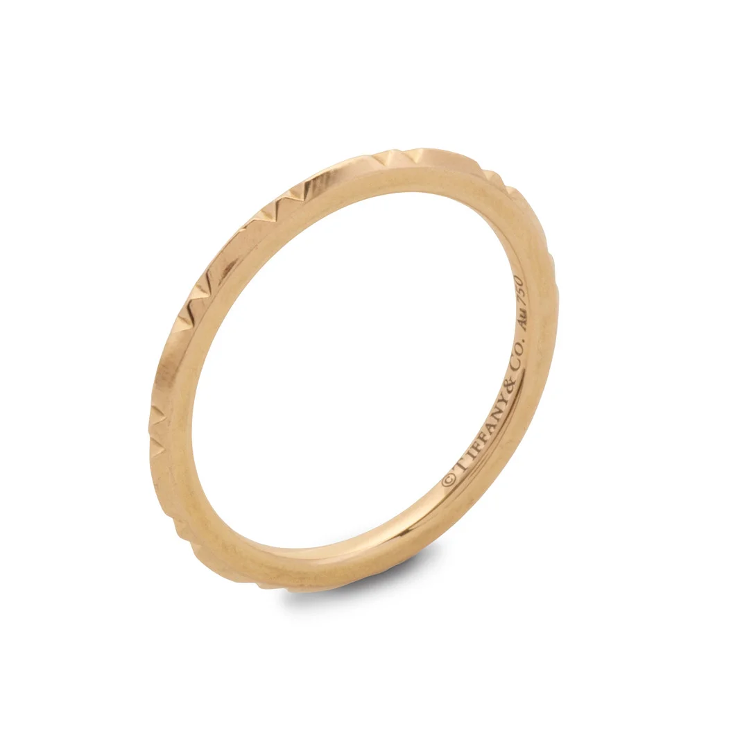TIFFANY & CO. 'True collection' Ring - vielsesring af 18 kt rosa guld. — Rings — Palsgaard Kunstauktioner