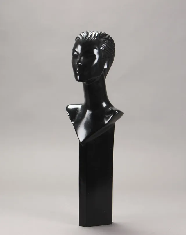 Hindsgaul. Mannequinhoved , 1980'erne