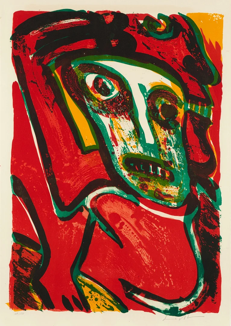 BENGT LINDSTRÖM (1925–2008). Figurkomposition, signerad, numrerad 109/150. — Engravings & Prints — Crafoord Auktioner Stockholm