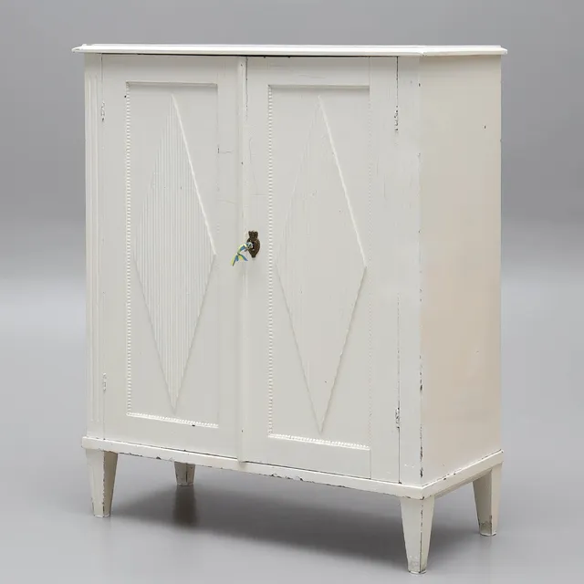 SKÅP, gustaviansk stil, 1800/1900-tal.