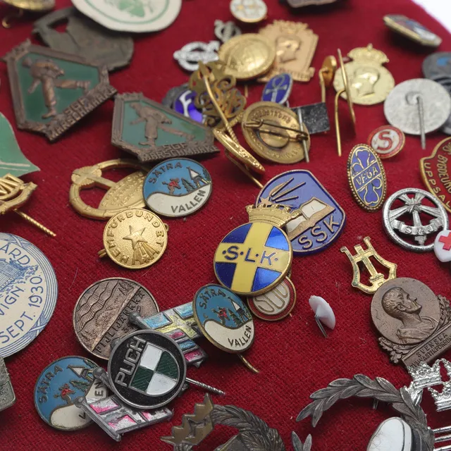 PARTI PINS, 1900-tal.