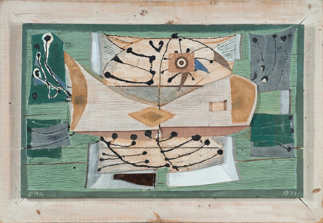 Gauguin, Paul René — "Bølge" 1971 — Kunst/Øvrig billedkunst — Blomqvist
