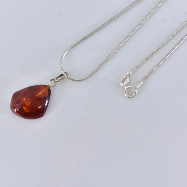 HALSKEDJA MED HÄNGE, sterlingsilver.
