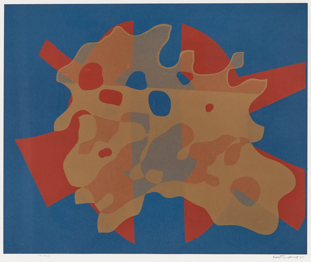 Tandberg, Odd — Komposisjon, 1989 — Kunst/Grafikk — Blomqvist