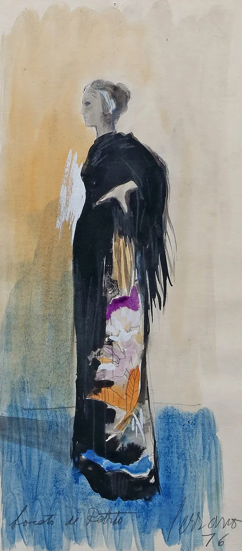 JOSEP MIQUEL SERRANO. A girl. — Drawings — Balclis