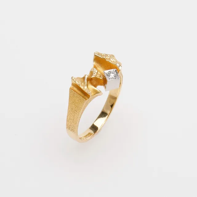 BJÖRN WECKSTRÖM, RING MED DIAMANT.