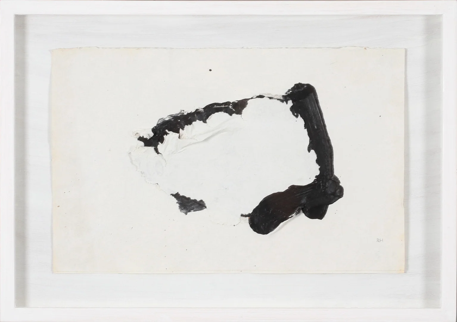 RUNE HAGBERG. Komposition, tempera på papper, monogramsignerad. — Paintings — Stadsauktion Sundsvall