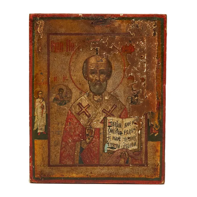 Ikon - St. Nicolas av Myra — Ikon - St. Nicolas av Myra