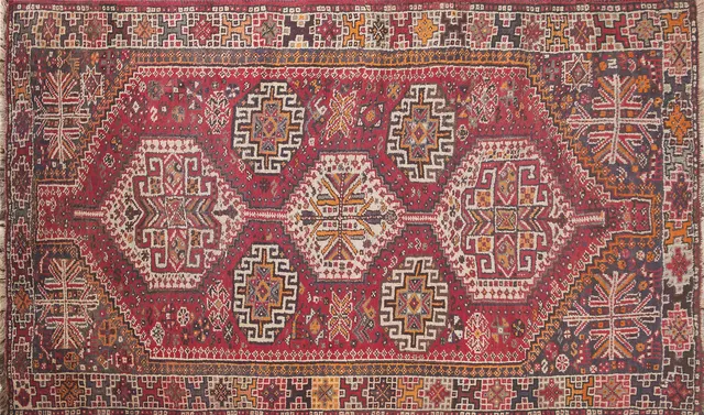 Oriental wool carpet, second third of the 20th Century.