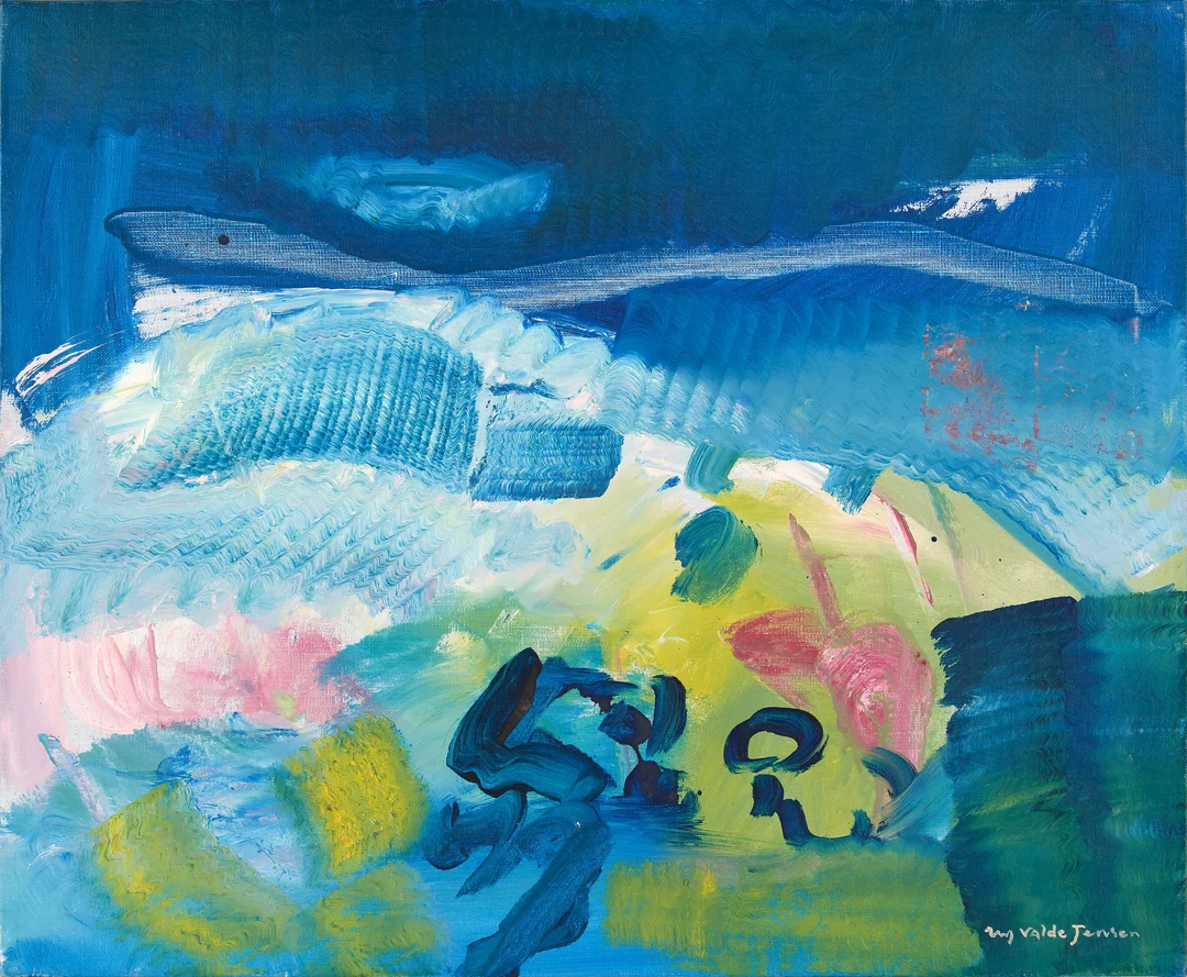 Jensen, Ulf Valde — Komposisjon, 2004 — Kunst/Maleri — Blomqvist