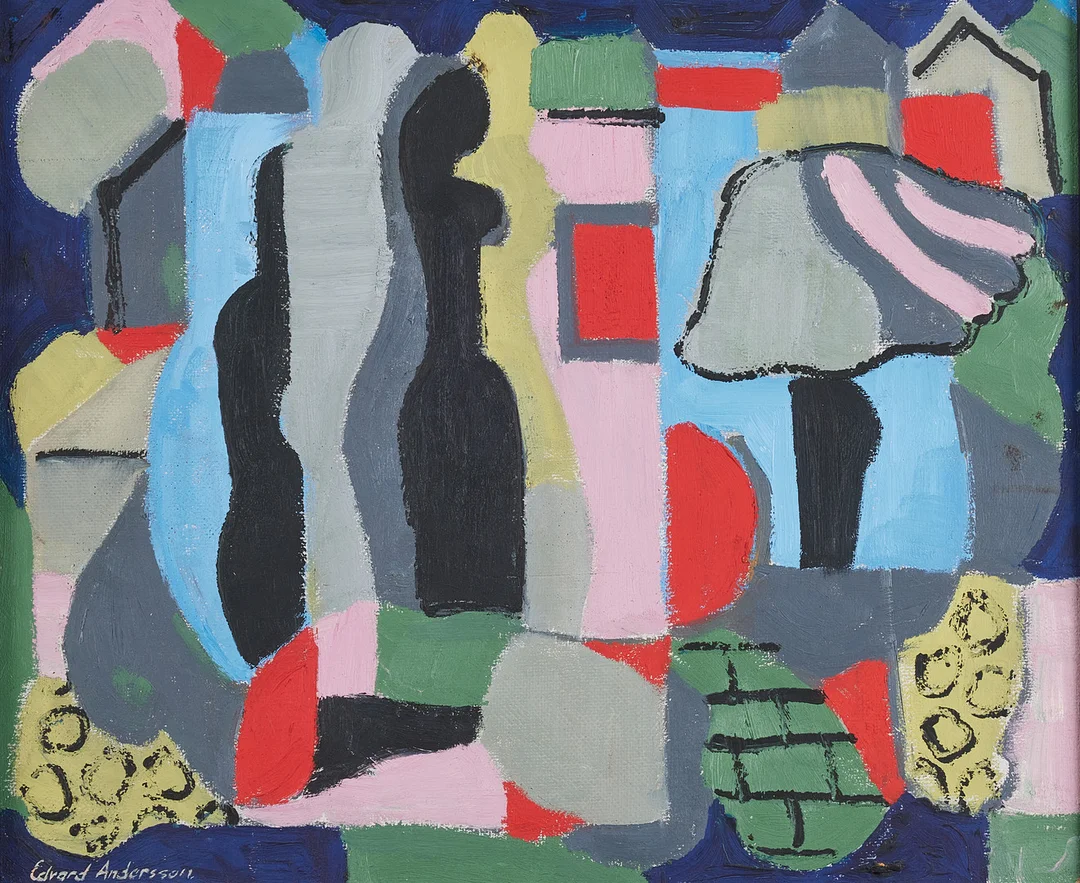 EDVARD ANDERSSON. Utan titel. — Paintings — Stockholms Auktionsverk Magasin 5