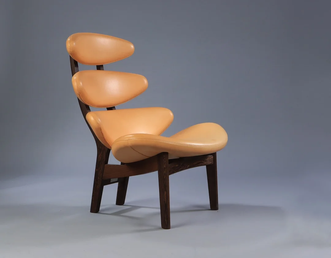 Poul M. Volther. 'Coronastol', model EJ-5, anniversary edition in wengé — Furniture/Lounge chairs — Lauritz