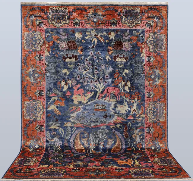 MATTA. Figural Zigler, 299 x 204 cm.