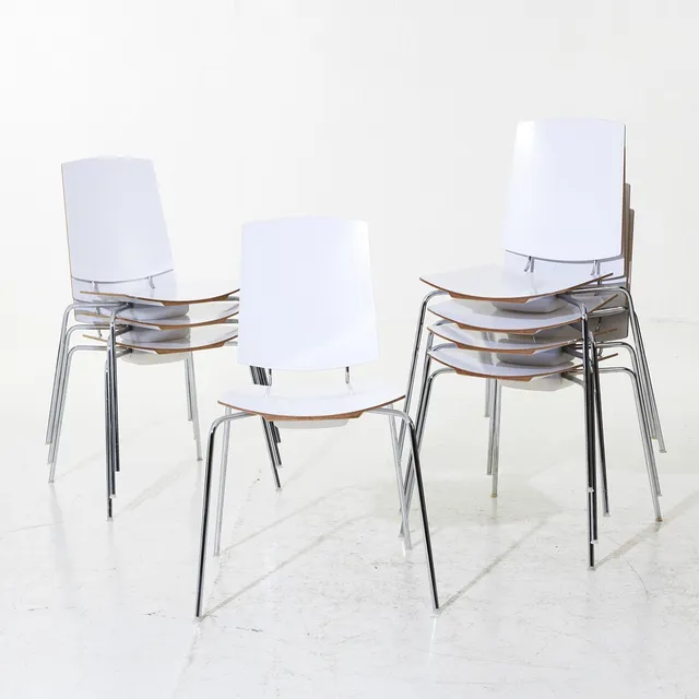 RUUD EKSTRAND. Stolar, 8 st, "Zip", Avarte.