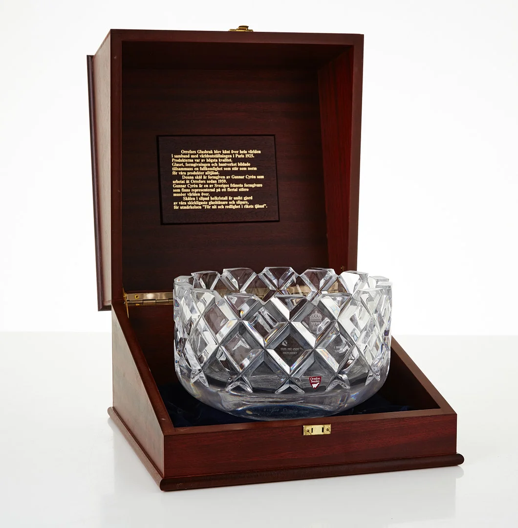 GUNNAR CYRÉN. "Sofiero", skål, glas. — Other — Stockholms Auktionsverk Magasin 5