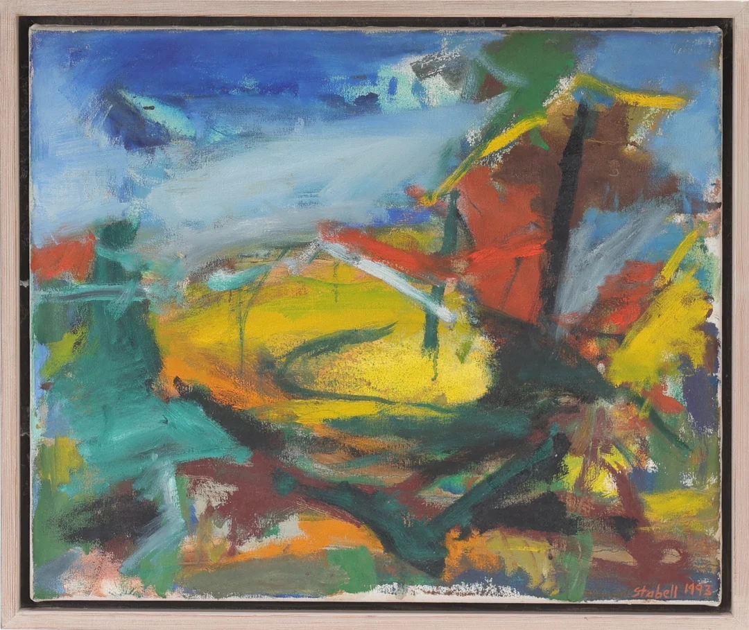 Allan Stabell: 'Lighting' — Paintings and sculptures/Modern pictorial arts — Lauritz