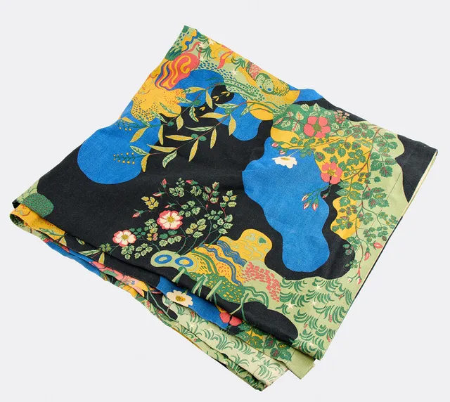 JOSEF FRANK. Textil, "Anakreon", Firma Svenskt Tenn.