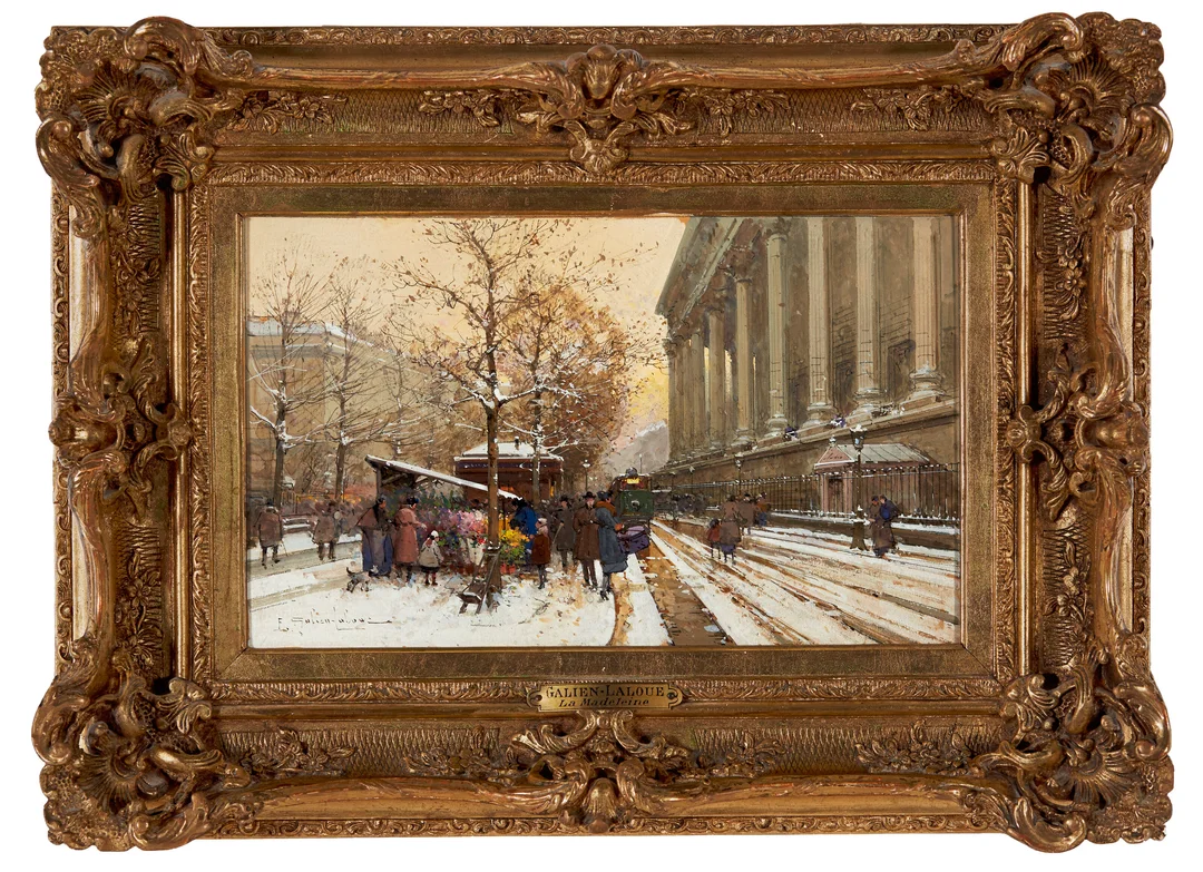 Galien Laloue, Eugène — "La Madeleine" — Kunst/Maleri — Blomqvist