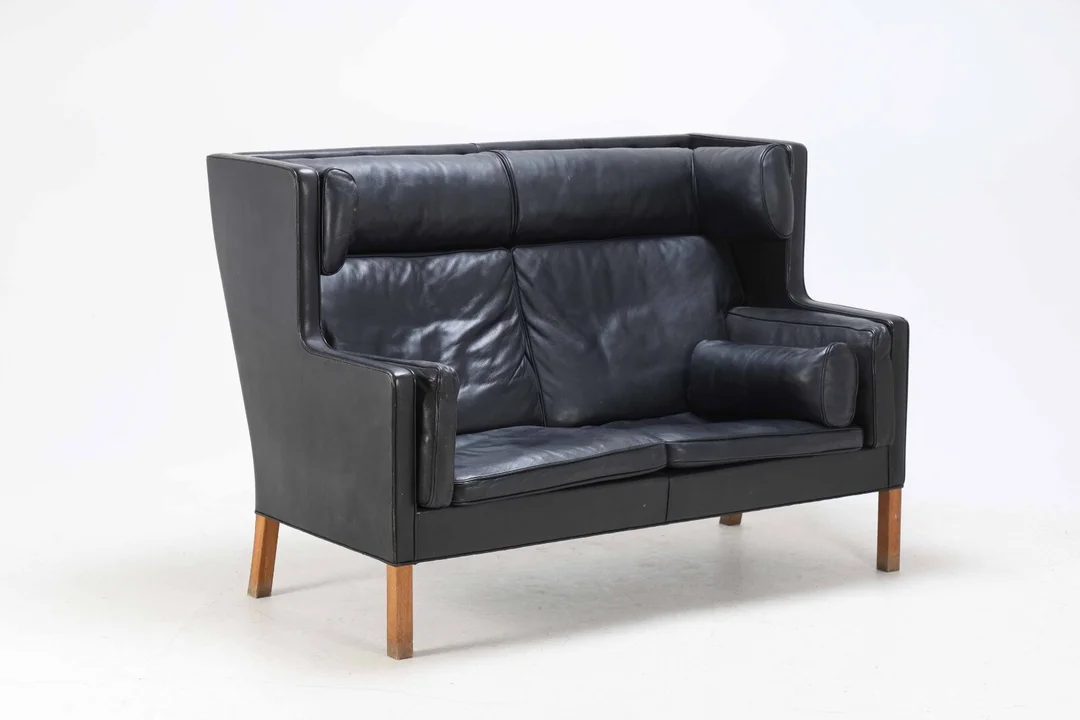 Børge Mogensen (1914-1972) for Fredericia Chair Factory: Two-person. Compartment sofa, model 2192 — Furniture/Lounge suites, sofas — Lauritz