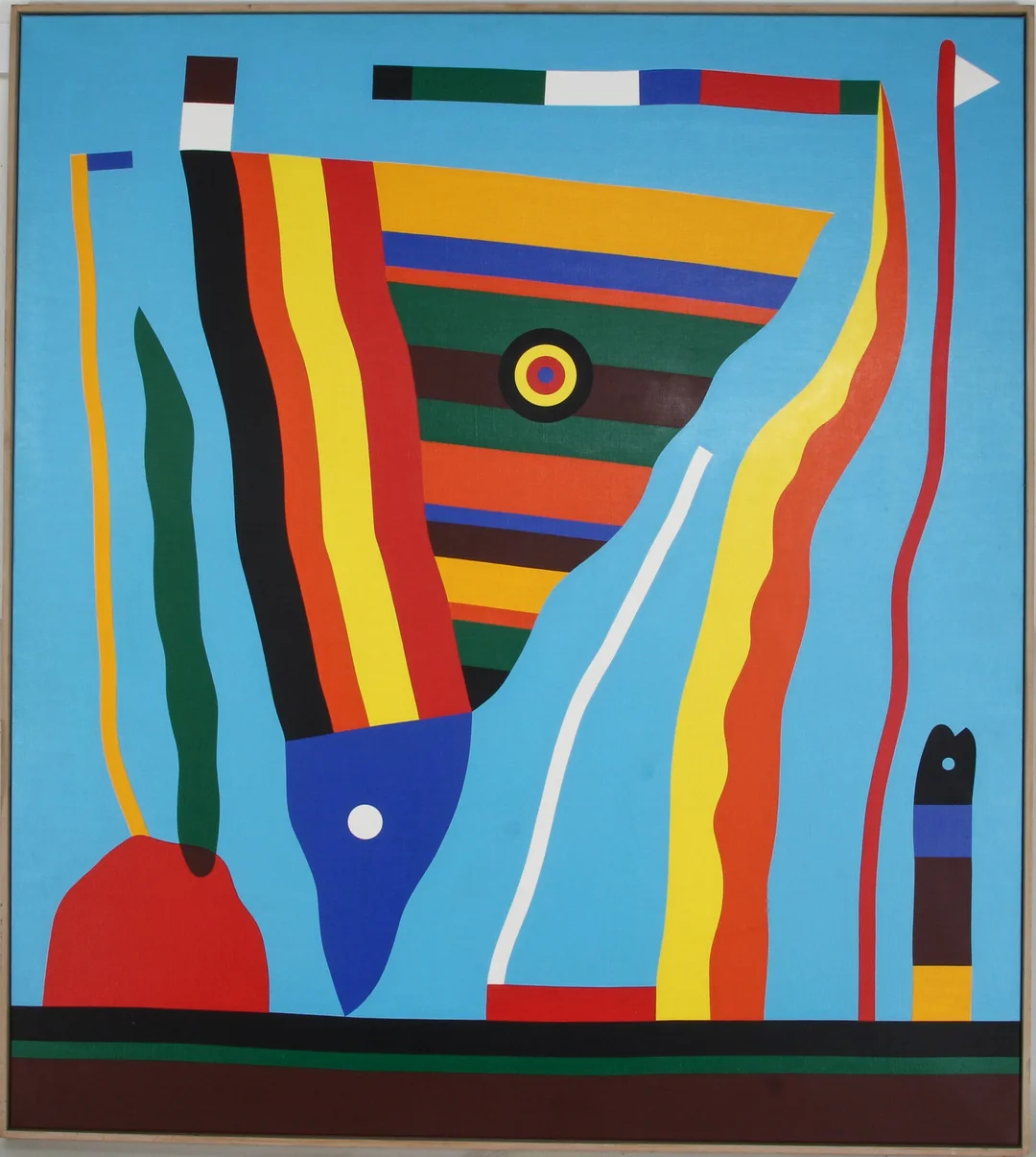 Tonning Rasmussen. 'Portuguese Landscape' — Paintings and sculptures/Modern pictorial arts — Lauritz